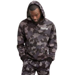 Champion Mens Urban Pursuits Camo Fleece Hoodie XXL 2XL Mesh Neutral - NWT